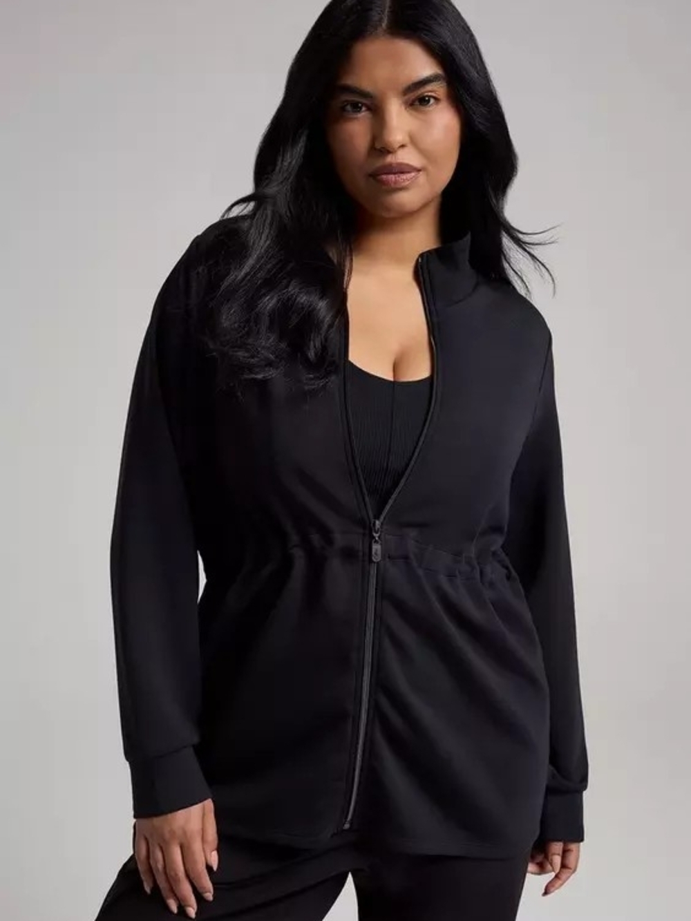 TORRID Tru  Athletic Black Full-Zip Jacket